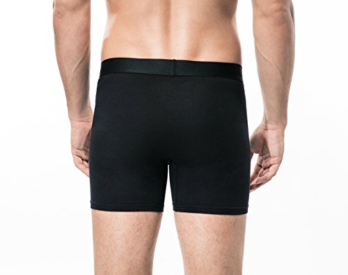2 piezas Boxer Brief XL Negro A387-004