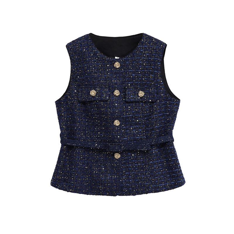 Design Casual Women's Chiffon Vest Top