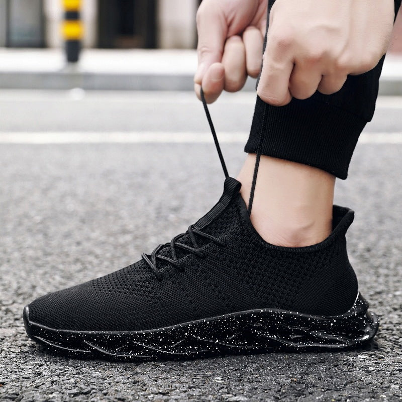 Zapatos con suela de arcoiris