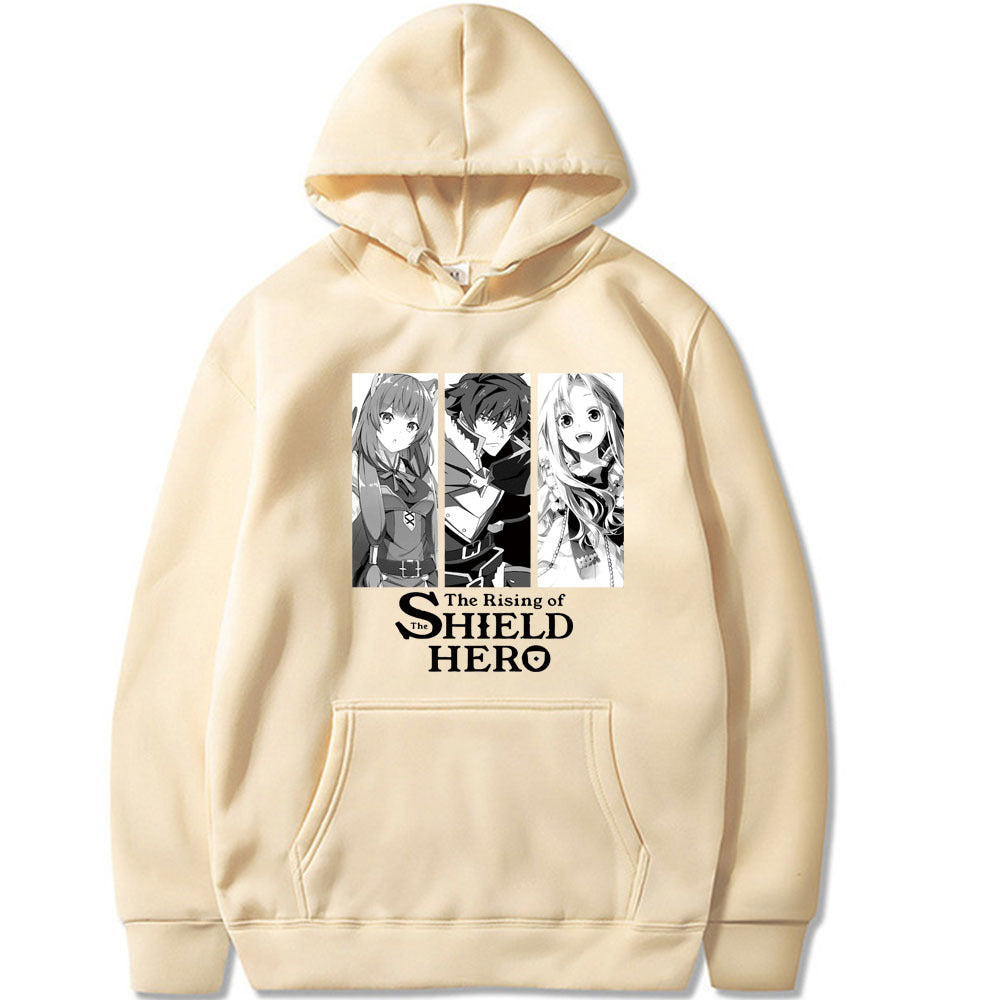 Shield Hero Printed Hooded Sweatshirt