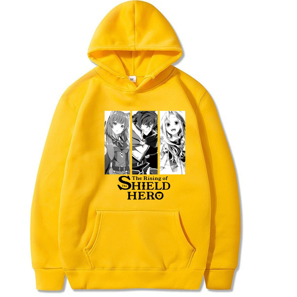 Shield Hero Printed Hooded Sweatshirt