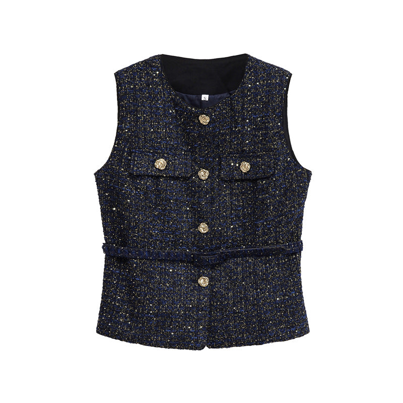 Design Casual Women's Chiffon Vest Top