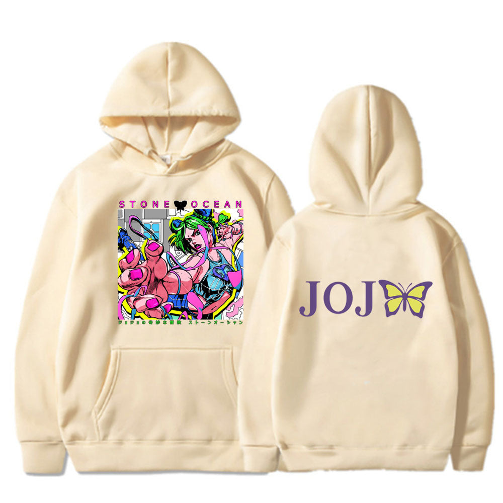 JoJo's Bizarre Adventure Printed Hoodie Sweatshirt