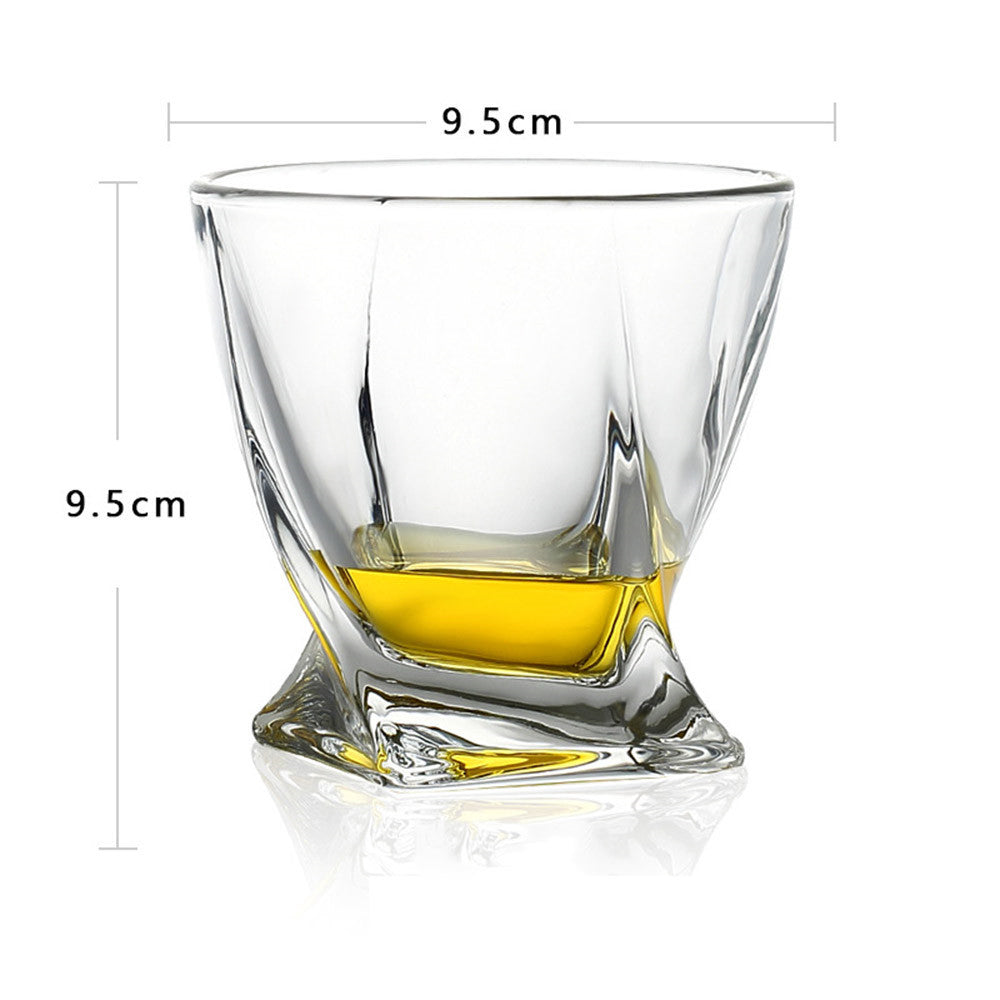 Vaso de whisky de cristal