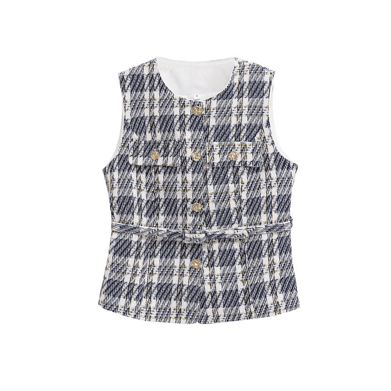 Design Casual Women's Chiffon Vest Top