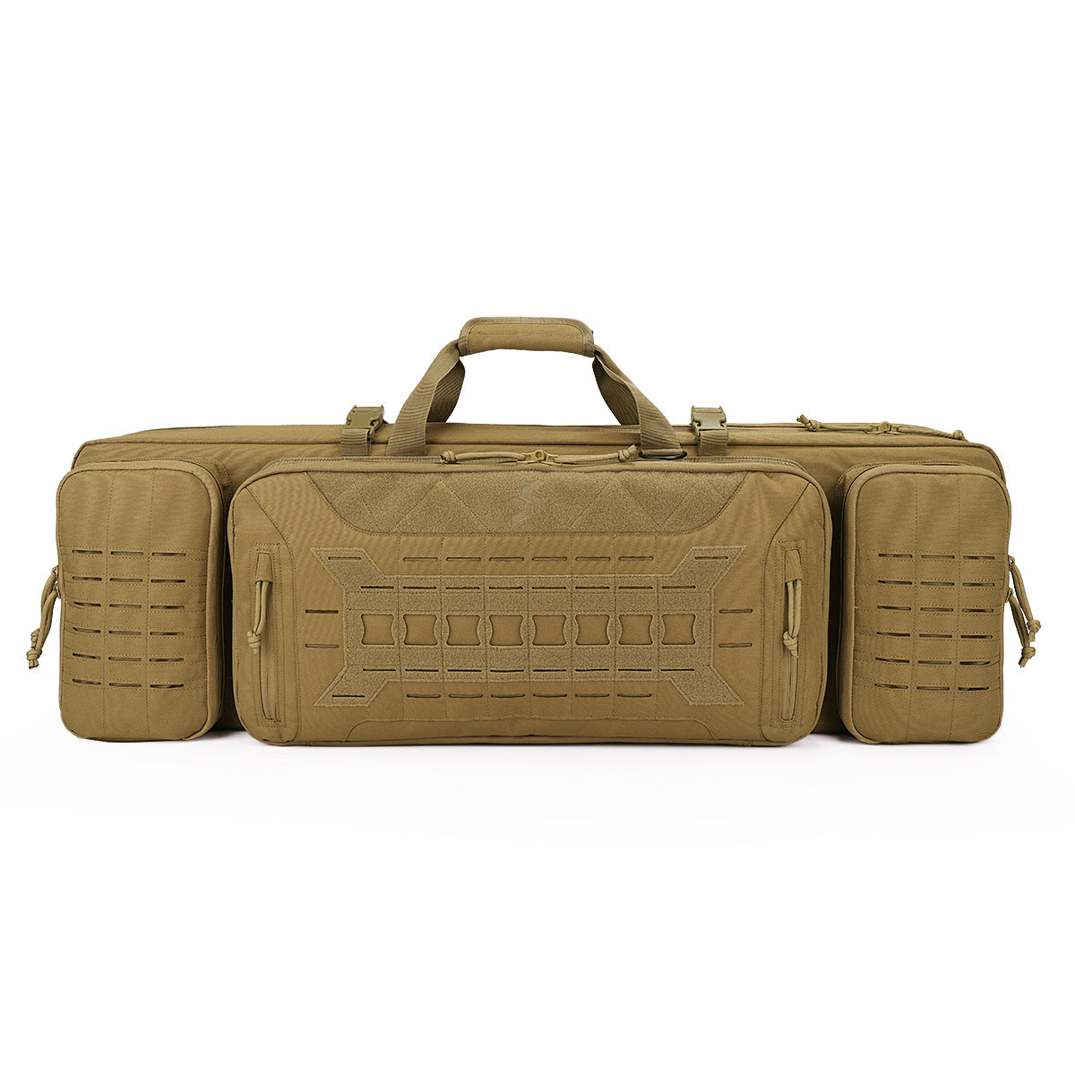 VOTAGOO Double Rifle Case Gun Bag, Safely Long-Barrel Firearm Transportation Cases Locks, All-Weather Soft Tactical Range Bag Ackpack For Shotgun Spacious Heavy Duty