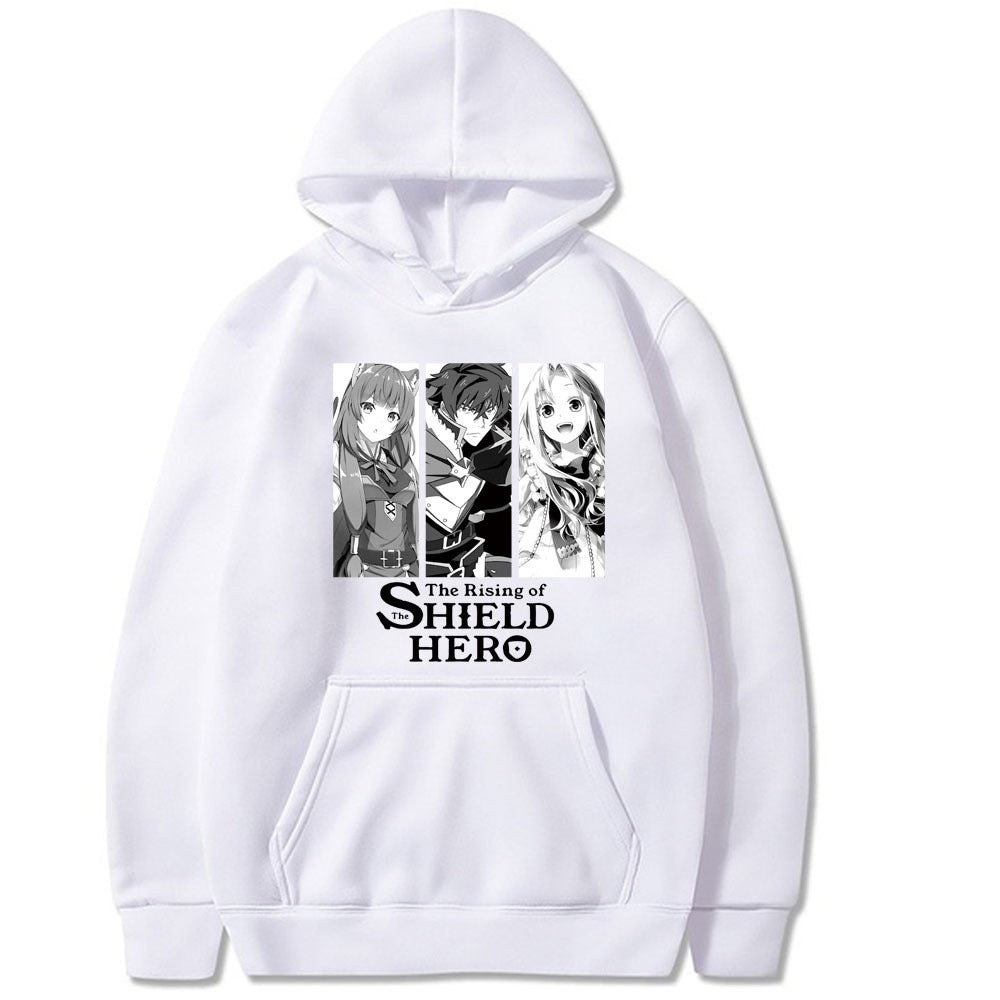 Shield Hero Printed Hooded Sweatshirt