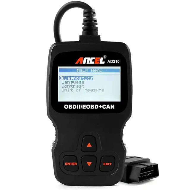 Escáner automotriz Ancel AD310 OBD2 Herramienta de diagnóstico de automóviles OBD Lector de códigos ODB2 Escáner OBDII OBD 2 ODB PK ELM327 v1.5