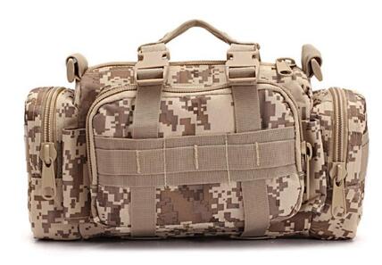 黑鹰突击队单反/数码单反相机包腰部突击装备单肩包 MOLLE 模块化军事迷彩战术包