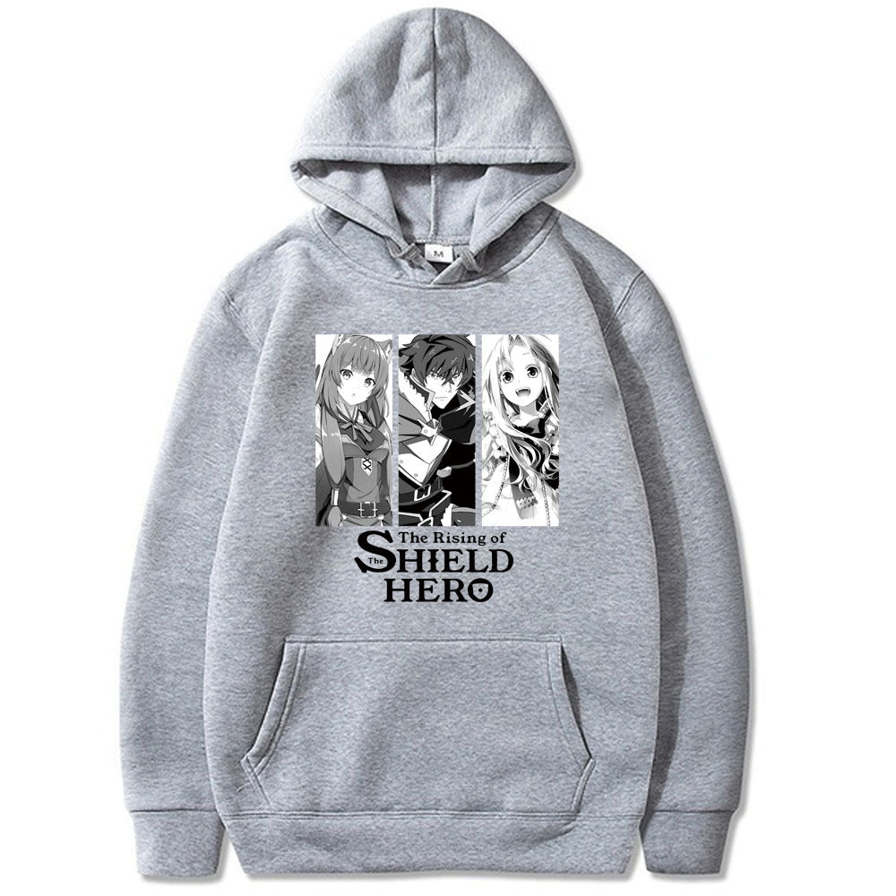 Shield Hero Printed Hooded Sweatshirt