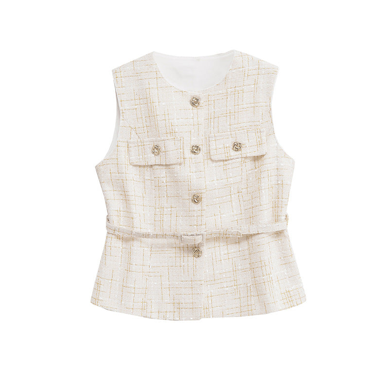 Design Casual Women's Chiffon Vest Top
