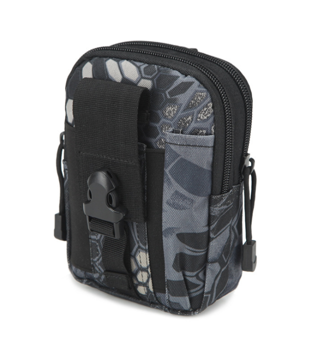 Riñonera para hombre, impermeable, estilo militar, de nailon, tipo Molle, para teléfono móvil, cartera, bolsa de viaje