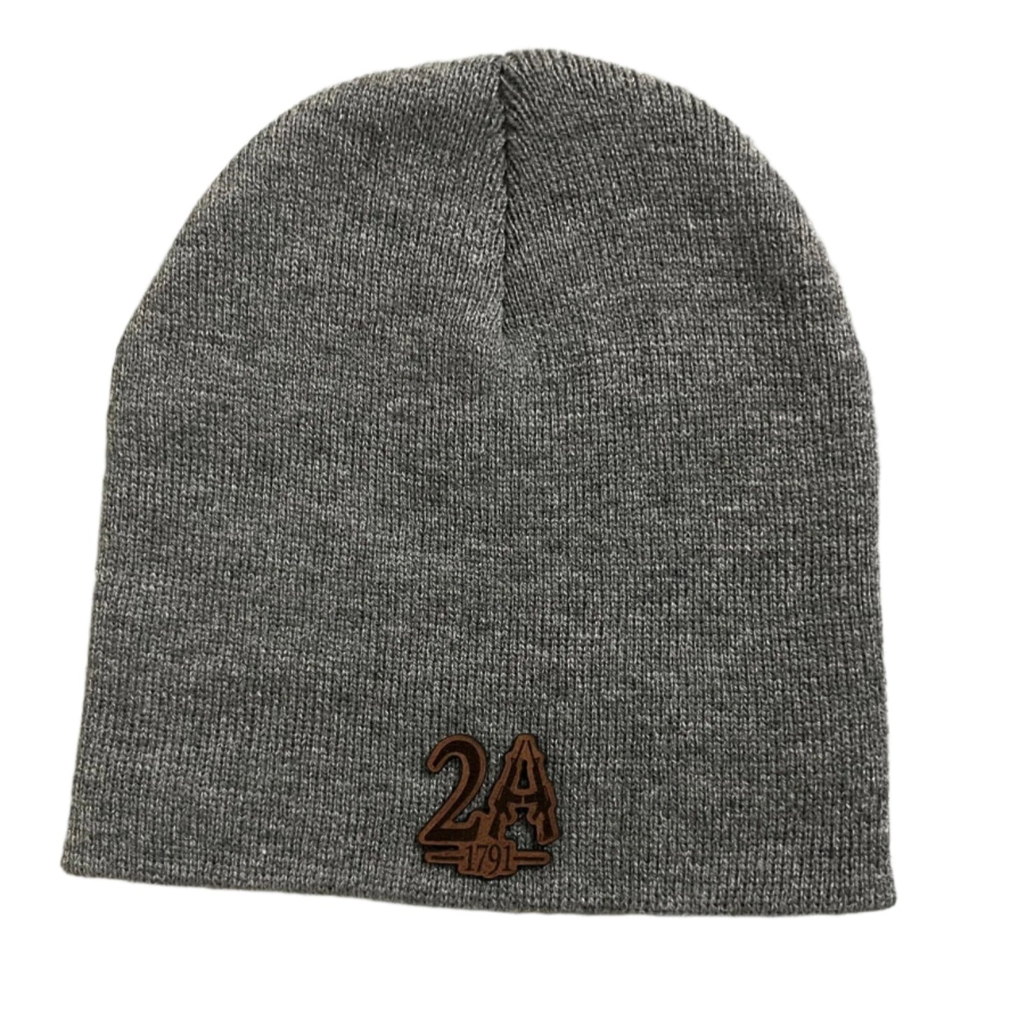 2nd Amendment Beanie Leather Patch