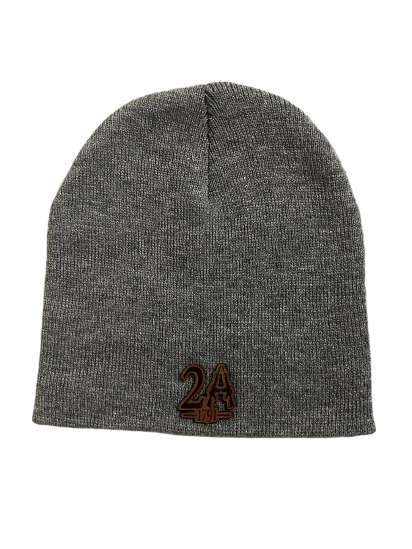 2nd Amendment Beanie Leather Patch