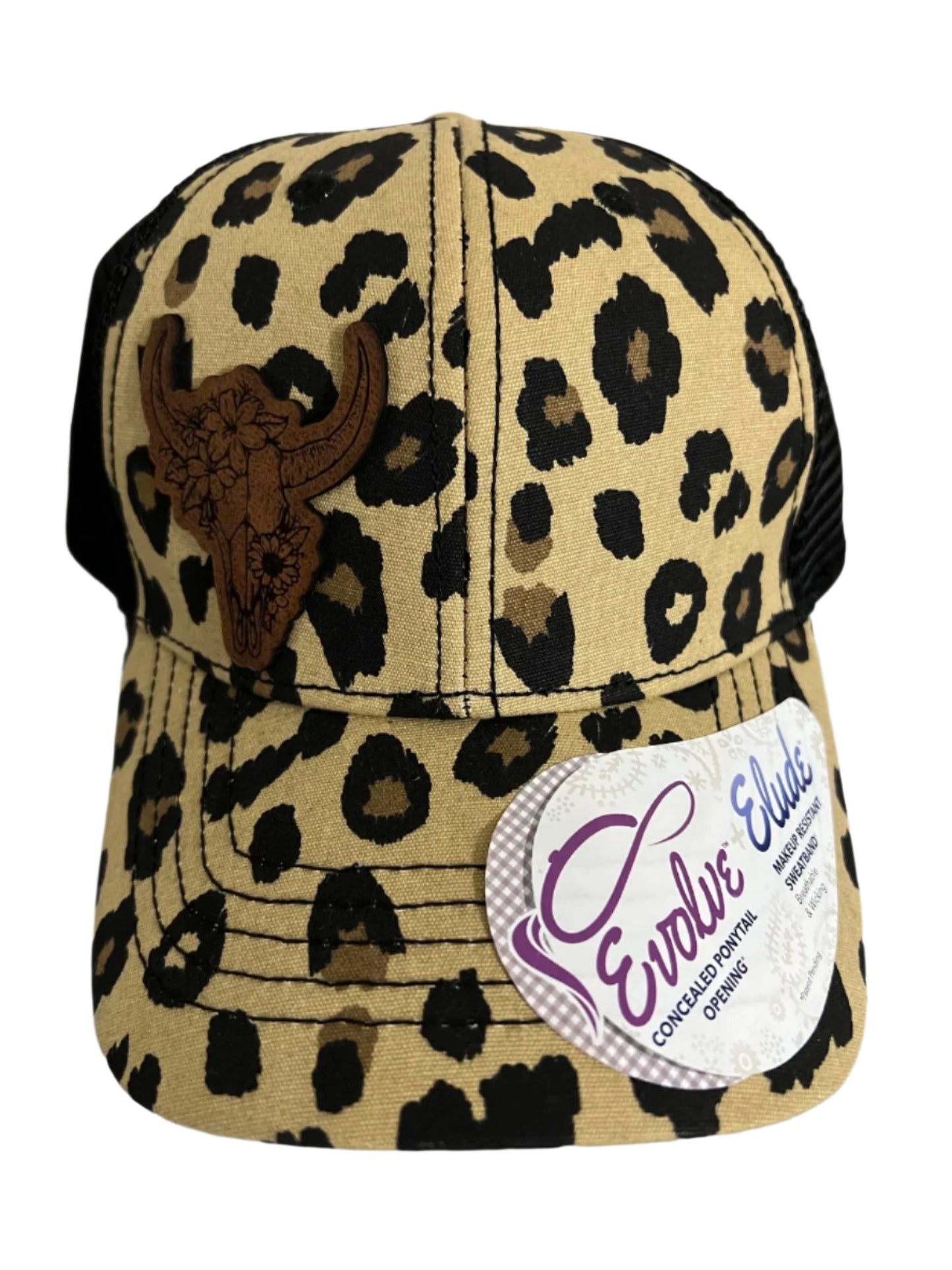 Bull Skull Patch leather