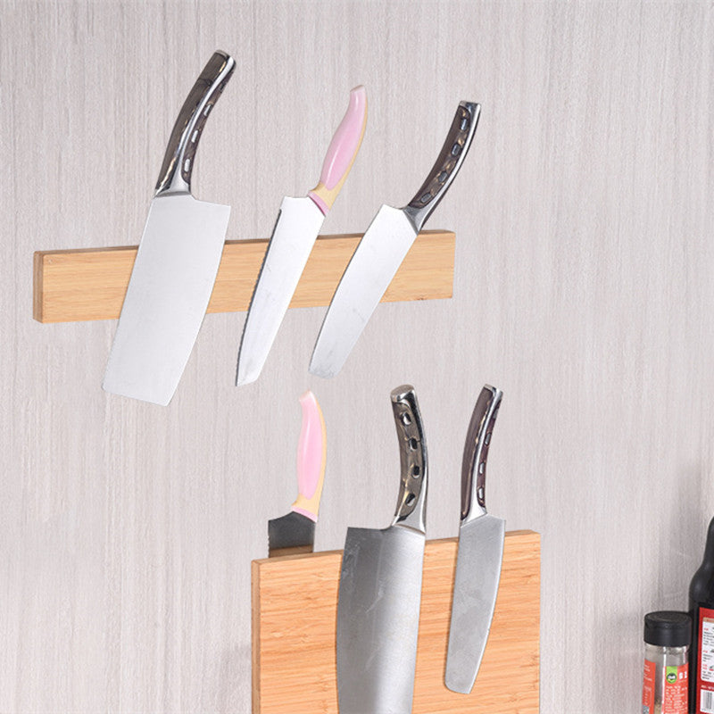 Soporte magnético para cuchillos de cocina, almacenamiento de cuchillos montado en la pared