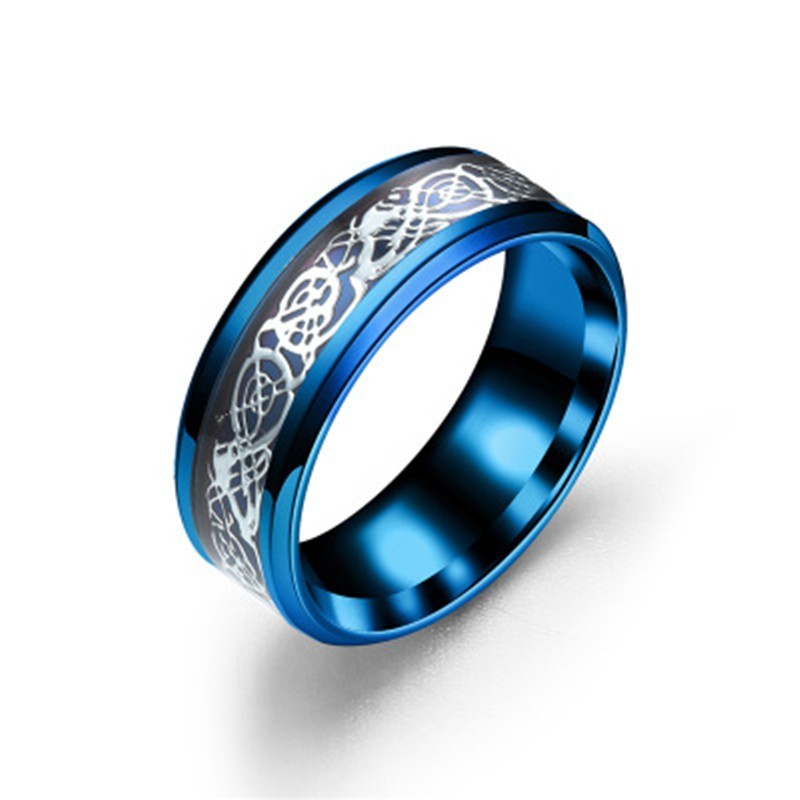 Titanium Steel Dragon Ring