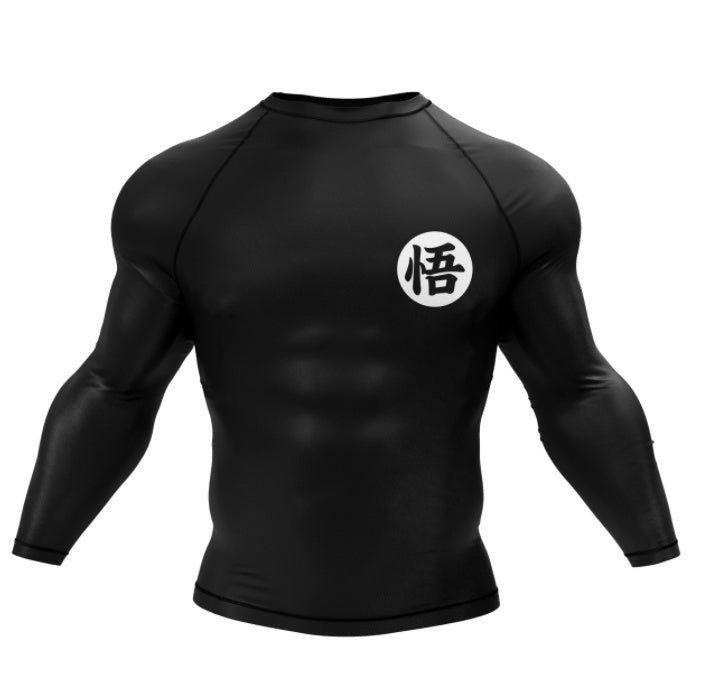 GOKU BLACK RASH GUARD - XMARTIAL SLEEVE