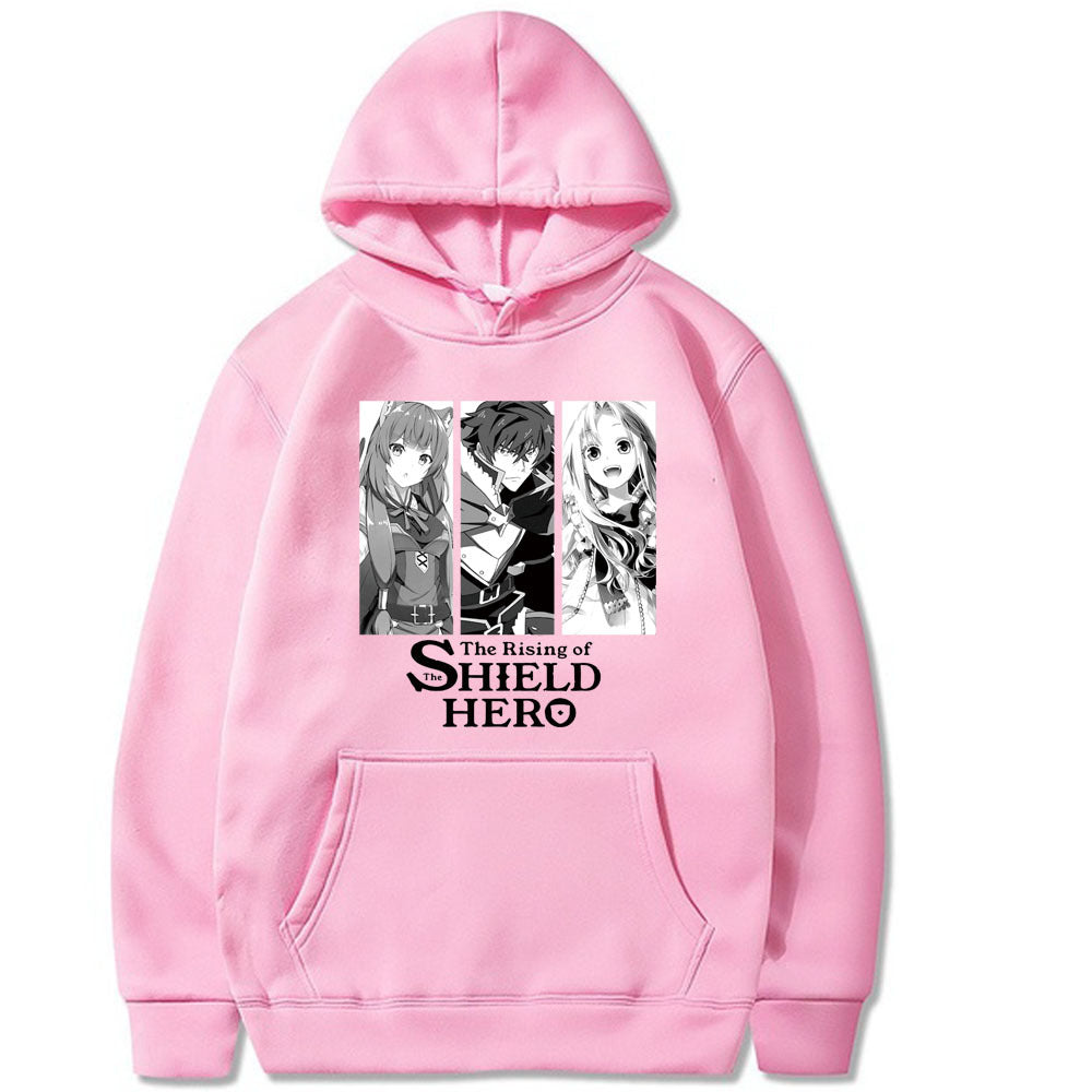 Shield Hero Printed Hooded Sweatshirt