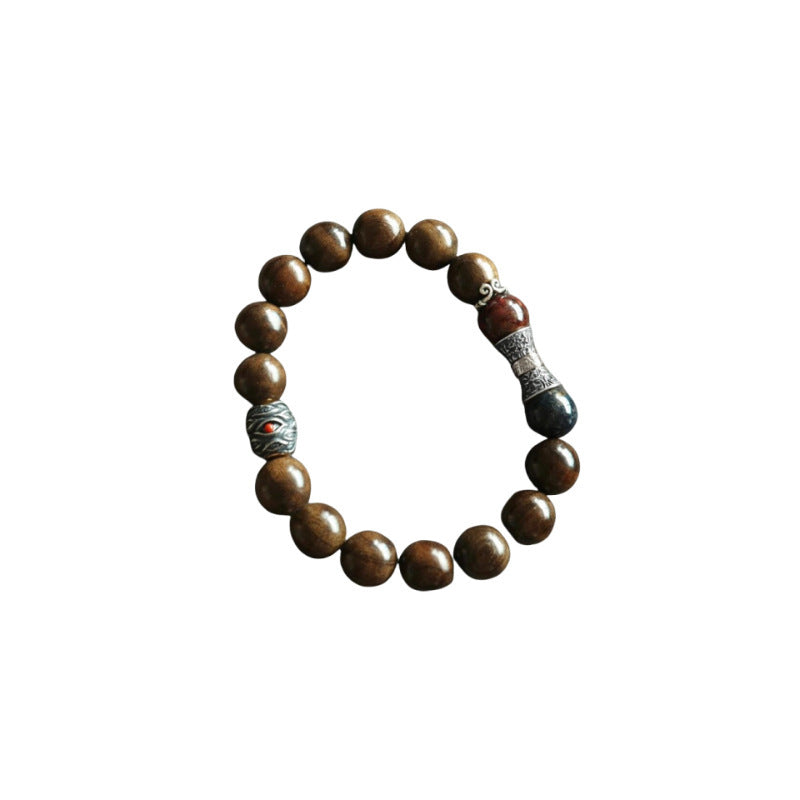 New Chinese-style Wooden Beaded Bracelet