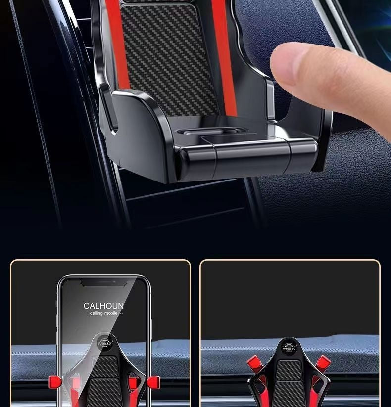 Carbon Fiber Air Outlet Car Phone Holder