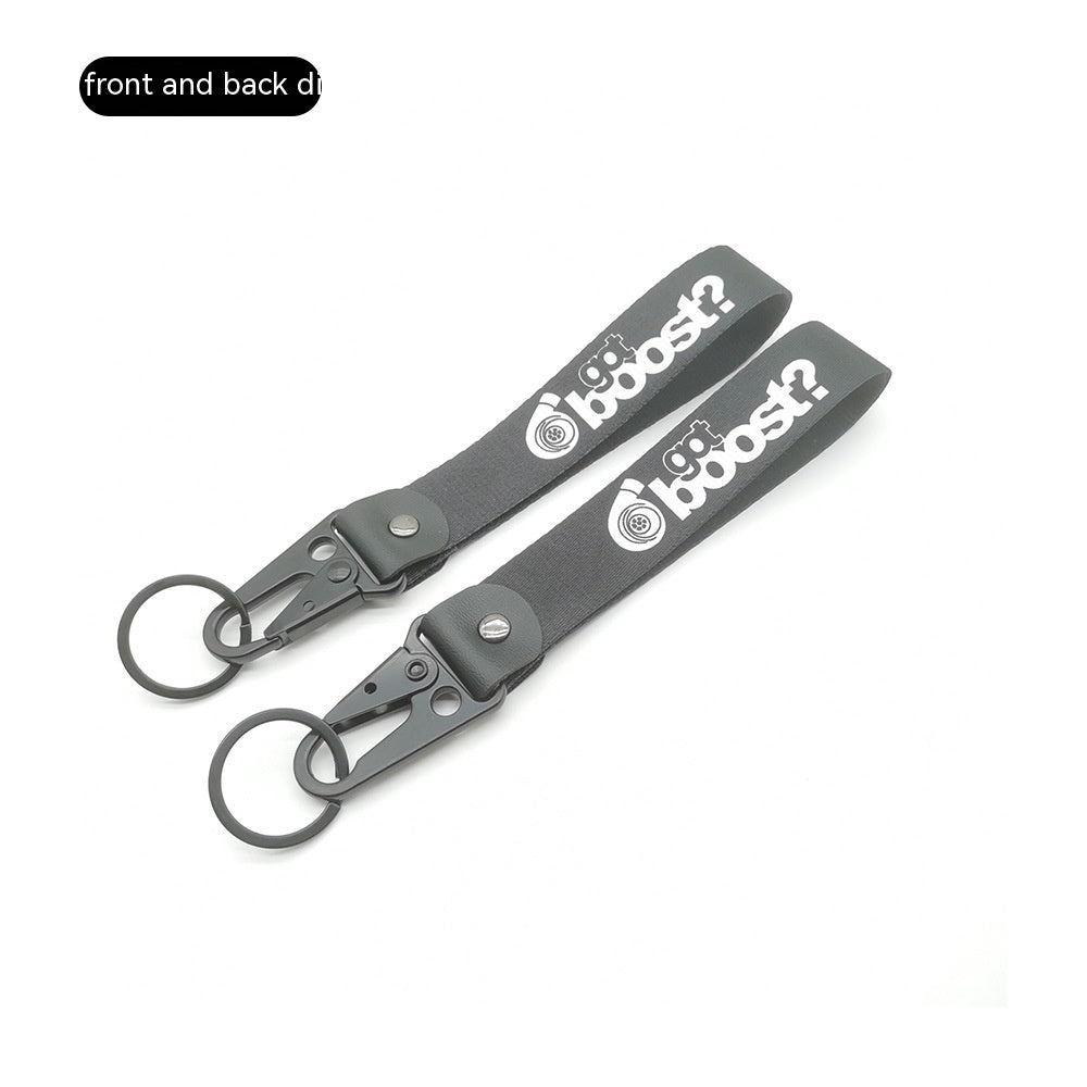 Car JDM Modified Culture Drift Expert Initial D Climbing Button Carabiner Olecranon Keychain Pendant