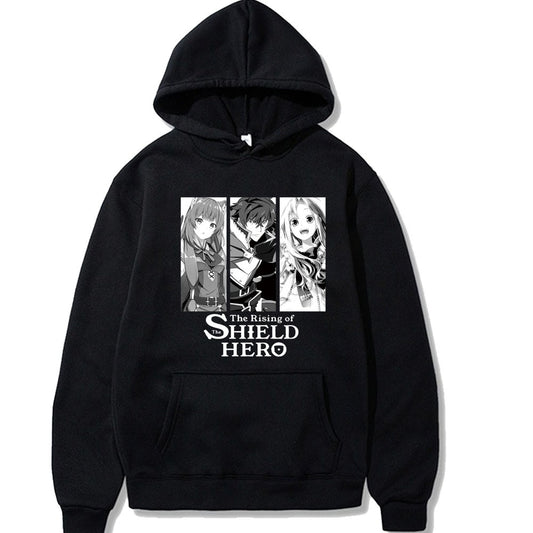 Shield Hero Printed Hooded Sweatshirt
