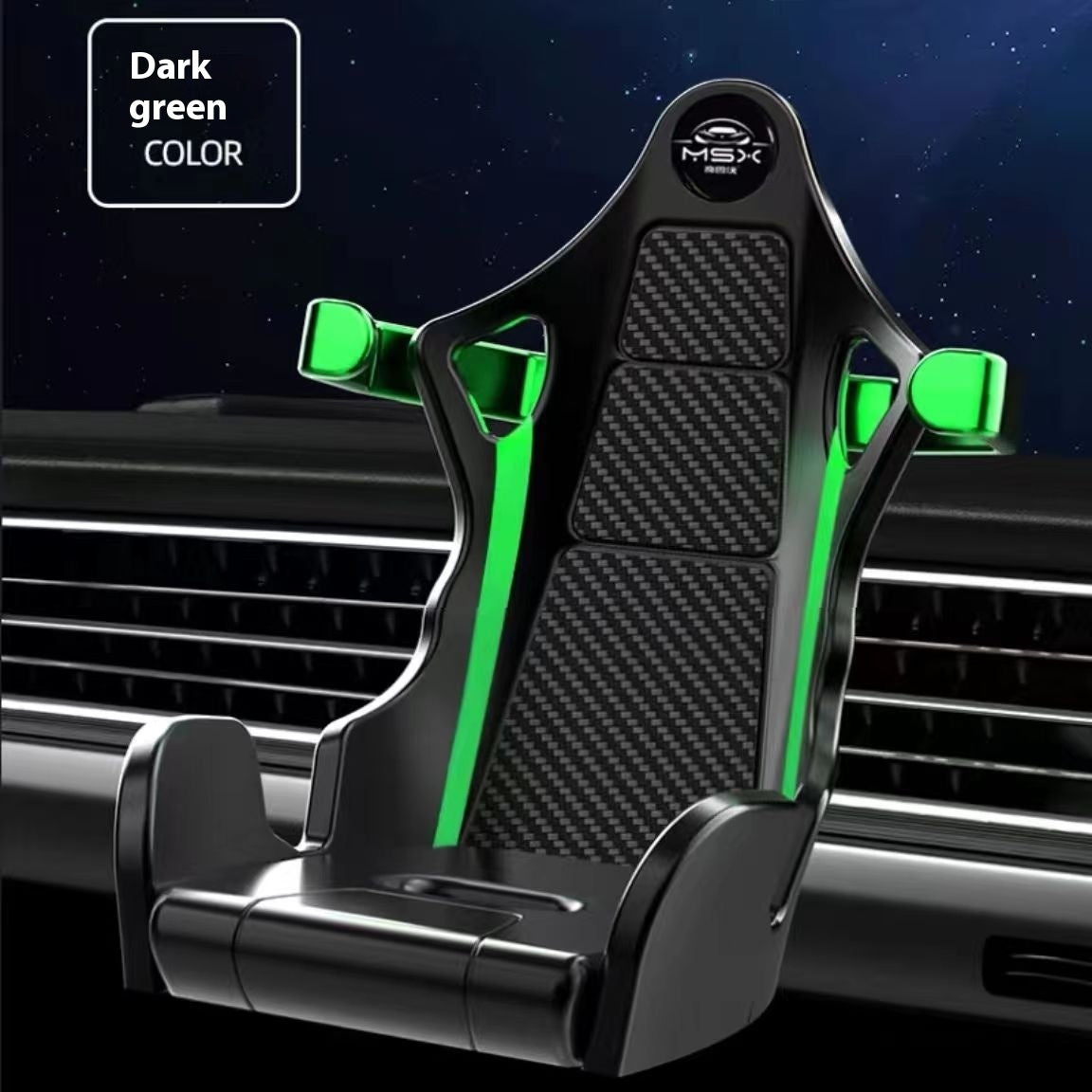 Carbon Fiber Air Outlet Car Phone Holder