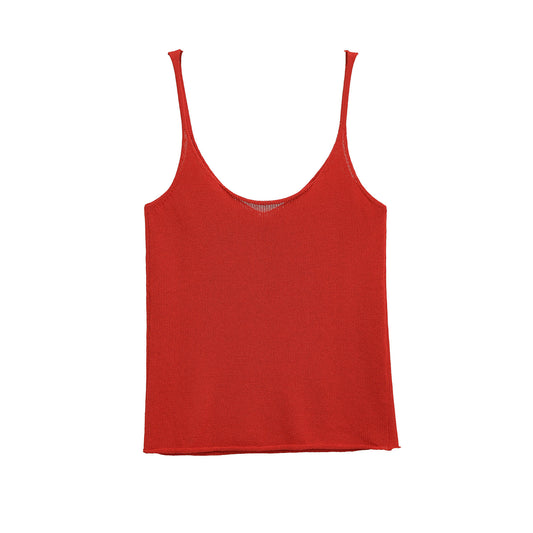 Slimming and slimming camisole knitted top for women