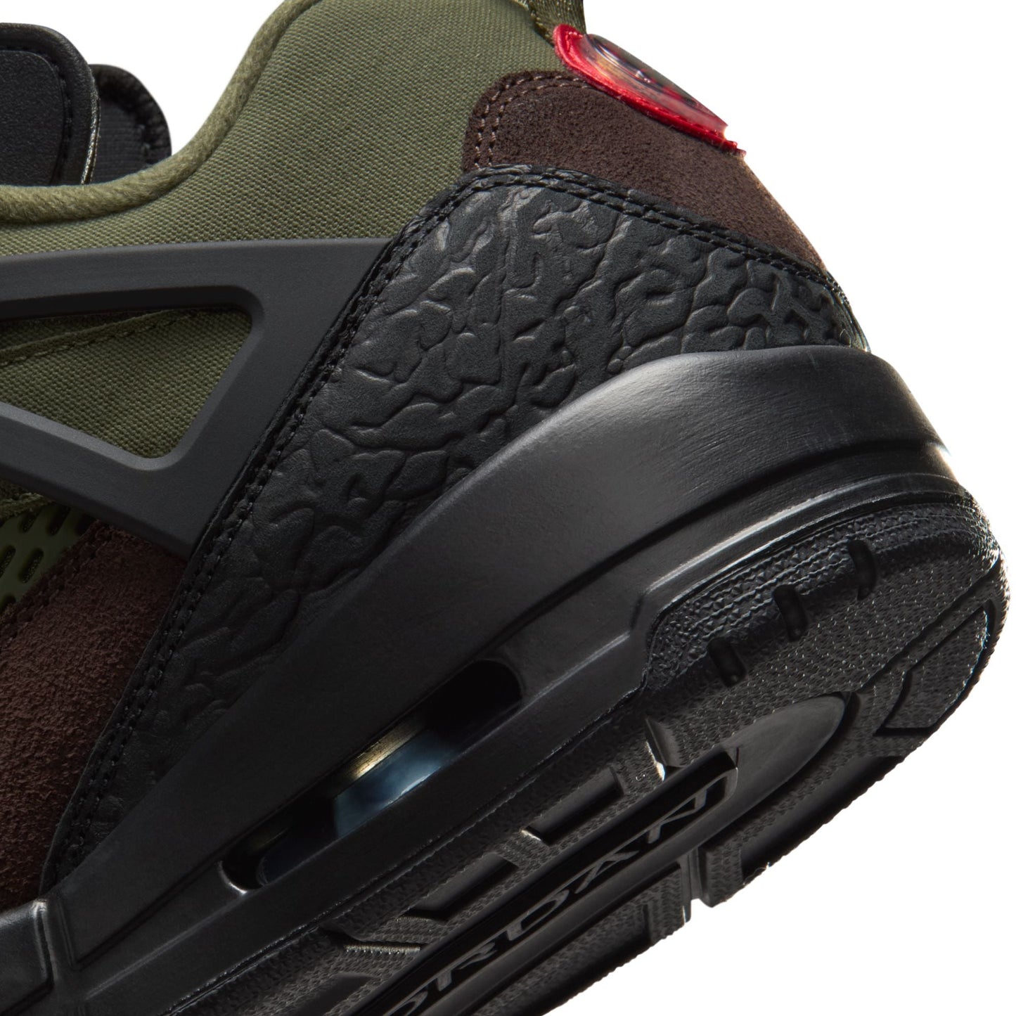 Air Jordan Mens Spizike Low - Medium Olive