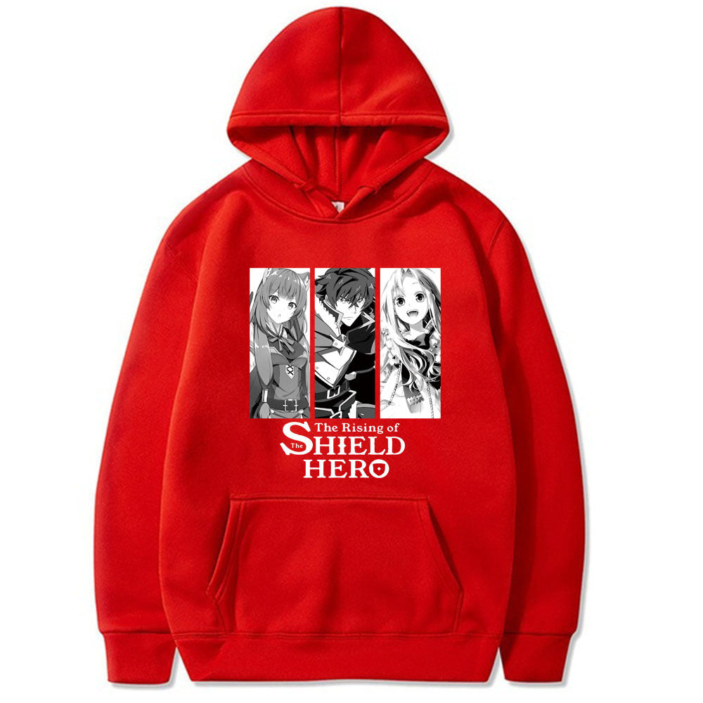 Shield Hero Printed Hooded Sweatshirt