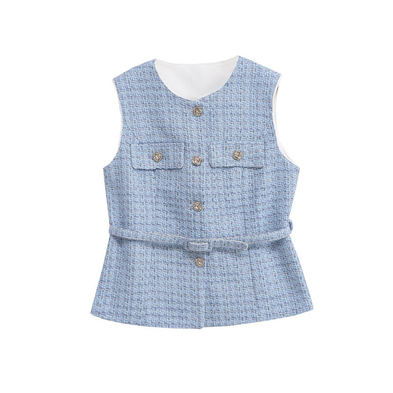Design Casual Women's Chiffon Vest Top