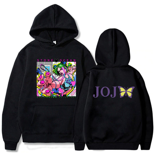 JoJo's Bizarre Adventure Printed Hoodie Sweatshirt