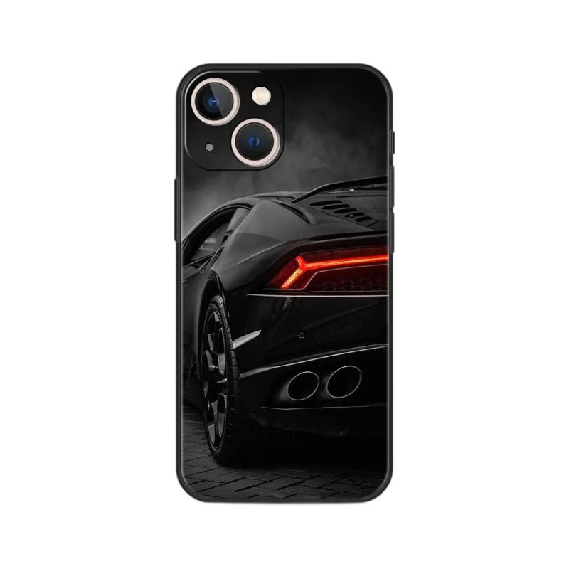 Suitable for iPhone Japanese blue red JDM sports car phone case