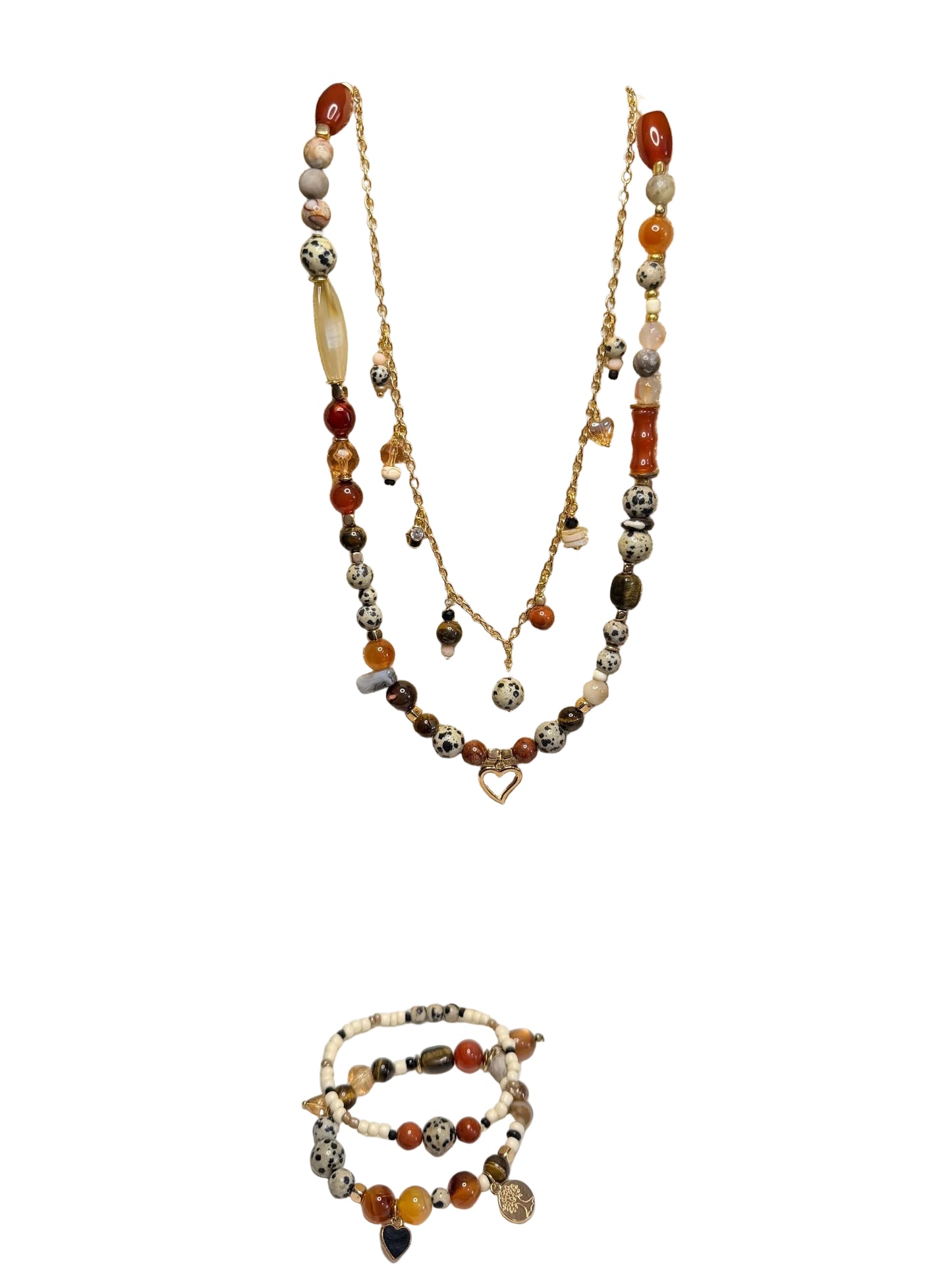 Handmade Boho Necklace Set