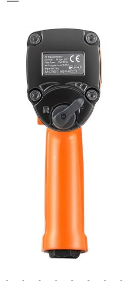 VEVOR 1/2-Inch Air Impact Wrench, Up to 738 ft-lbs Nut-busting Torque, Stubby Size & Lightweight Pneumatic Impact Gun for Auto Repairs and Maintenance