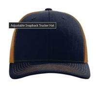 Richardson 112 Navy Blue/Tan