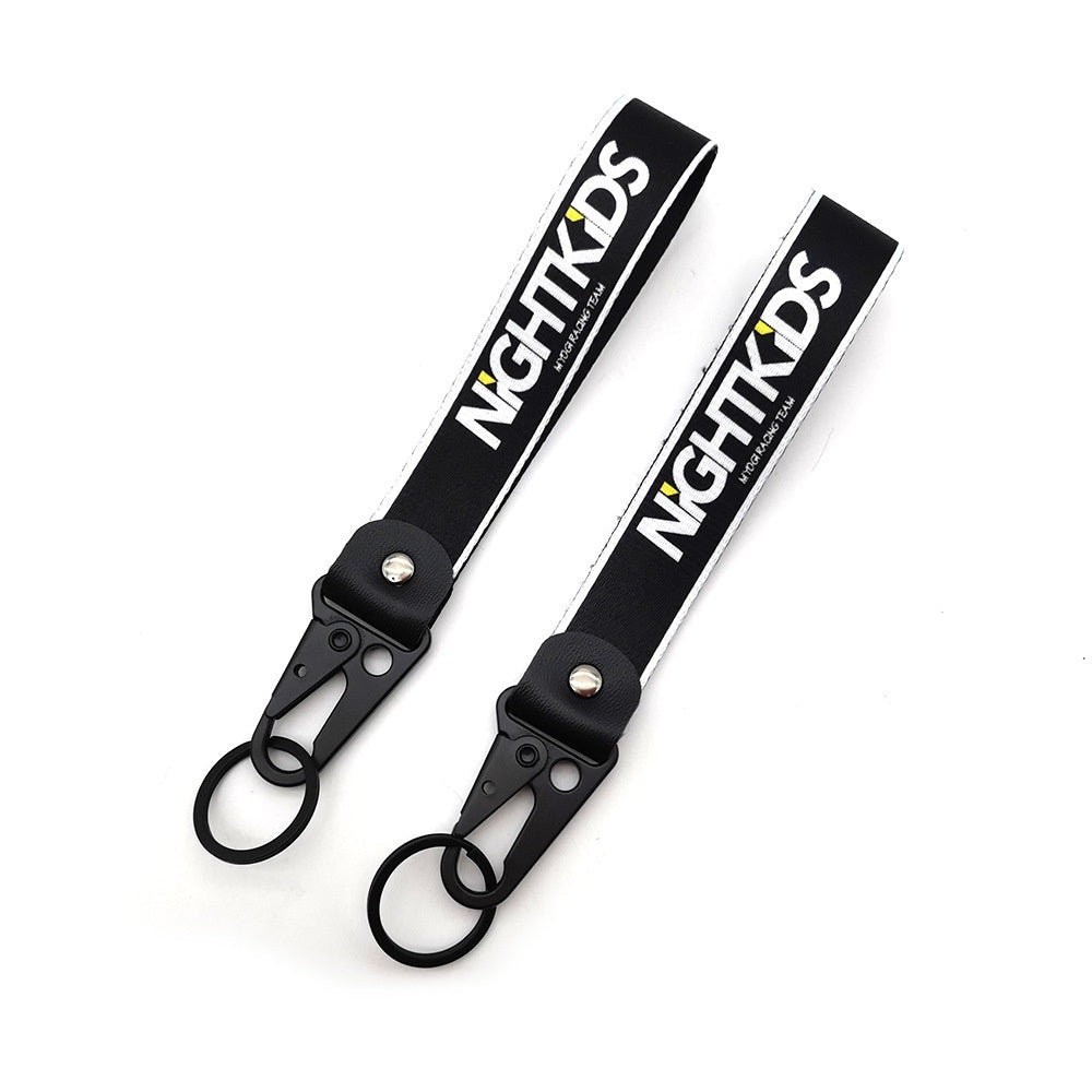 Car JDM Modified Culture Drift Expert Initial D Climbing Button Carabiner Olecranon Keychain Pendant