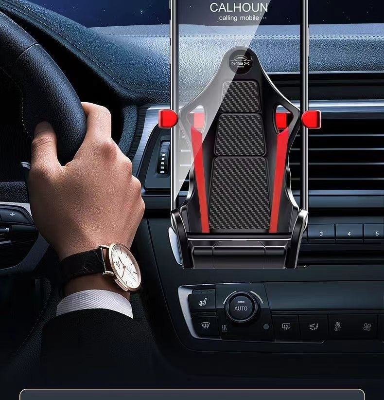 Carbon Fiber Air Outlet Car Phone Holder