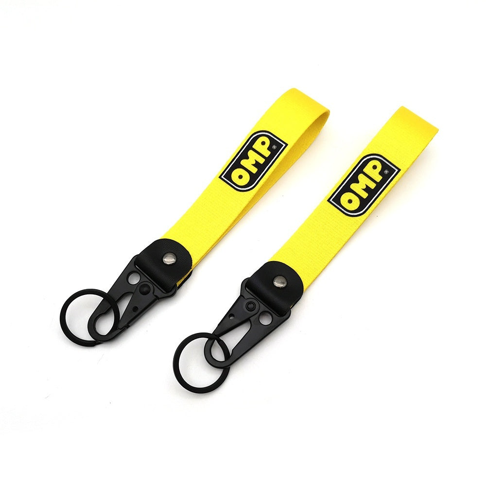 Car JDM Modified Culture Drift Expert Initial D Climbing Button Carabiner Olecranon Keychain Pendant