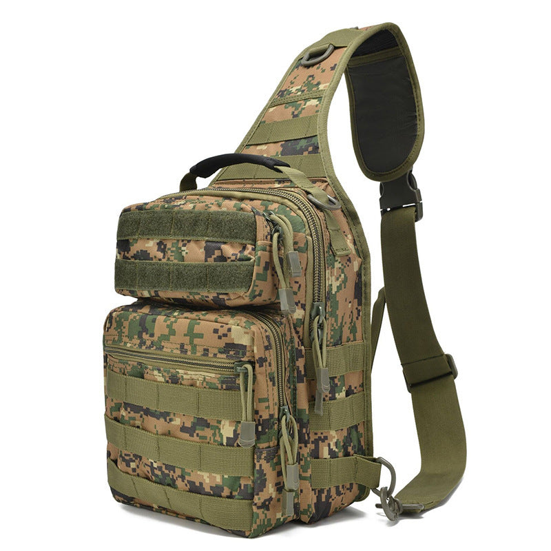 Outdoor Multi-functional Tactical Chest Bag Shoulder Messenger Bag