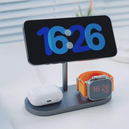 Magnetic Fast Charging Three-in-one Wireless Charger