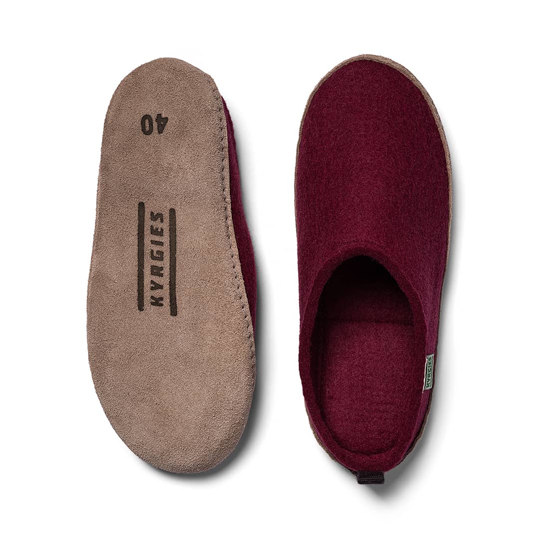 Kyrgies Indoor Wool Slides