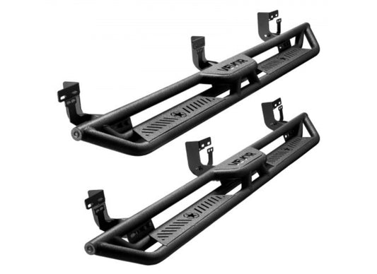 Running Boards, 6 Inches Side Steps Compatible with 2009-2018 Dodge Ram 1500 Crew Cab, 2010-2025 Dodge Ram 2500 3500 Crew Cab(Not Fit 2019-2025 Ram 1500 New Body), Wide Non-Slip Black Carbon Steel Nerf Bars, 550 lbs Load Capacity